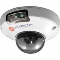 ActiveCam AC-D4101IR1 - Мини, купольная, IP-в/камера 1 Мп, мех. ИК-фильтр, с ИК-подсветкой, PoE/12В