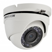 HikVision DS-2CE56C0T-IRM (2.8 mm), 1 Мп, Видеокамера HD TVI цветная купольная уличная антивандальн