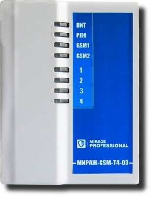 Мираж-GSM-T4-03 Компактный контроллер для подключения стороннего оборудования Мираж-GSM-T4-03 Контроллер поколения III+ с поддержкой 2-х сетей стандарта GSM/GPRS-900/1800, IP-протоколы. 4 цифровых входа. Компактный пластиковый корпус, внешнее питание 12В, диапазон температур -40…+55°С. Встроенная антенна с возможностью подключения внешней. Комплектность: контроллер, паспорт. Диск с ПО и руководство по эксплуатации по запросу. Гарантия 3 года.