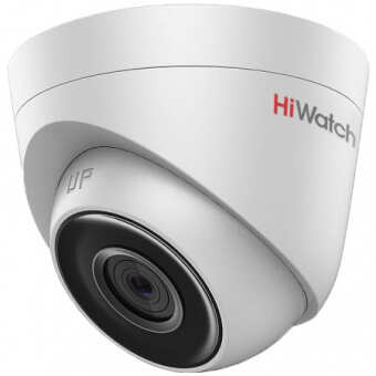 HiWatch DS-I203 (2,8 mm) 2Мп,  сферическая IP-камера, матрица 1/2.8&quot; CMOS, видео H.264/MJPEG с HiWatch DS-I203 (2,8 mm), Уличная (-40…+60) компактная сферическая IP-камера, матрица 1/2.8" CMOS, видео H.264/MJPEG с разрешением 1920x1080 25Fps, поддержка двух видеопотоков, чувствительность 0.01 Люкс при F1.2 и 0 Люкс с ИК, объектив 2.8 / 4 / 6 мм F2.0, 3-axis, режим «день/ночь» с ICR, DWDR, 3D DNR, BLC, ROI, Smart-функции, ИК-подсветка EXIR до 30 м, питание 12В или PoE, IP67, гарантия 2 года