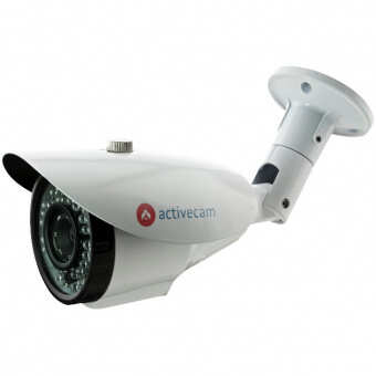 ActiveCam AC-D2113IR3 (2,8-12 мм) 1,3Мп бюджетная сетевая bullet-камера,сенсор 1/3&quot; CMOS,видеоH.264 ActiveCam AC-D2113IR3 (2,8-12 мм) 1,3Мп,Уличная (-40…+60) бюджетная сетевая bullet-камера, сенсор 1/3" CMOS, видео H.264 с разрешением 1280x960 25Fps, DualStream, чувствительность 0.003 Люкс при F1.4, режим «день/ночь» с ICR, объектив 2.8-12 мм, углы обзора 91°-28°/67.5°-21.2°, DWDR, 3D DNR, BLC, Defog, ROI, ИК-подсветка до 30 м, Edge Storage до 128 ГБ (порт USB), IP67, питание 12В или PoE, кронштейн в комплекте, гарантия 2 года.