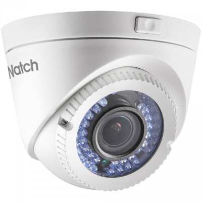 HiWatch DS-T119 (2.8-12 мм) 1,3 Мп, Видеокамера HD TVI цветная купольная уличная HiWatch DS-T119 (2.8-12 мм) 1,3 Мп, Уличная (-40…+60) сферическая видеокамера с поддержкой стандартов HD-TVI и CVBS (PAL 960H 700ТВЛ), 1/3" CMOS, разрешение 1280x960, чувствительность 0.01 Люкс при F1.2, режим «день/ночь» с механическим ИК-фильтром (ICR), DNR, объектив 2.8-12 мм с 3-axis, Smart ИК-подсветка до 40 м, IP66, гарантия 2 года