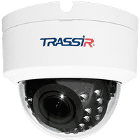 Trassir TR-D3123IR2 (2,7-13,5 мм) - 2Мп уличная IP-камера, объектив 2,7-13.5мм, двусторонний звук, Trassir TR-D3123IR2 (2,7-13,5 мм) Внутренняя IP-камера, матрица 1/2.7" CMOS 0.003 лк при F/1.3, видео H.264 с разрешением 1920×1080 25 Fps, битрейт 8 Мбит/с, объектив 2.7 ~ 13.5, режим «день/ночь» с механическим ИК-фильтром, WDR 96 дБ, 3D DNR, BLC, Defog,  ИК-подсветка 25 м, аналитика, USB порт для USB-HDD до 128 ГБайт, встроенный микрофон, питание DC 12 В/PoE.