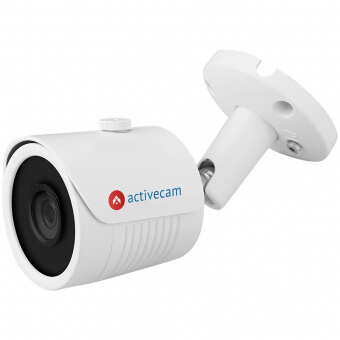 ActiveCam AC-TA281IR3 (3,6.mm), 2 Мп- Уличная аналоговая (HD-TVI) камера, ActiveCam AC-TA281IR3, Уличная (-40…+60) миниатюрная аналоговая камера-цилиндр с поддержкой стандартов HD-TVI, AHD, HD-CVI и CVBS (PAL 960H 700ТВЛ), сенсор 1/2.7" CMOS, разрешение 1920x1080 (FullHD), чувствительность 0.005 Люкс при F1.8, режим «день/ночь» с механическим ИК-фильтром (ICR), объектив 3.6 мм, DWDR, 3D DNR, ИК-подсветка до 40 м, IP66, OSD-меню (джойстик + UTC), поворотный кронштейн в комплекте, гарантия 2 года.