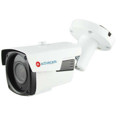 ActiveCam AC-TA283IR4 (2,8-12 mm) 2Мп компактная аналоговая Bullet-камера с поддержкой стандартов HD ActiveCam AC-TA283IR4 (2,8-12 mm) Уличная (-40…+60) компактная аналоговая Bullet-камера с поддержкой стандартов HD-TVI, AHD, HD-CVI и CVBS (PAL 960H 700ТВЛ), сенсор 1/2.7" CMOS Sony Exmor, разрешение 1920x1080 (FullHD), чувствительность 0.003 Люкс при F1.4, режим «день/ночь» с механическим ИК-фильтром (ICR), объектив 2.8-12 мм, DWDR, 3D DNR, ИК-подсветка до 40 м, IP66, OSD-меню (джойстик + UTC), поворотный кронштейн в комплекте, гарантия 2 года.