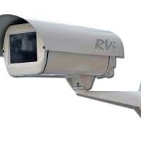 Термокожух RVi-H1/12 уличный с кронштейном и солнцезащитным козырьком; Степень защиты: I