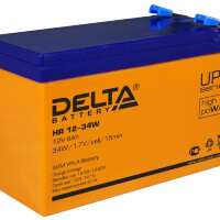 Аккумулятор Delta HR 12-34 W  - 12В 9Ач