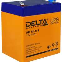 Аккумулятор Delta HR 12-5.8 -  12В 5.8 Ач